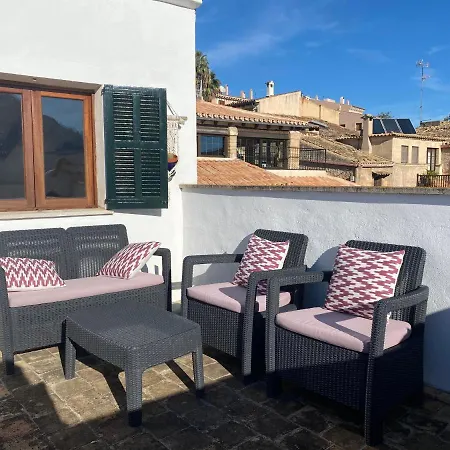 Сasa de vacaciones Casa En El Centro De Pollensa, A 10 Metros De La Escalinata Del Calvario, 6 Personas, Con Wifi Y A.c Pollensa